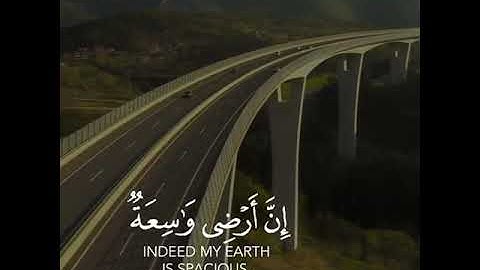 سورة العنكبوت آيه ٥٦