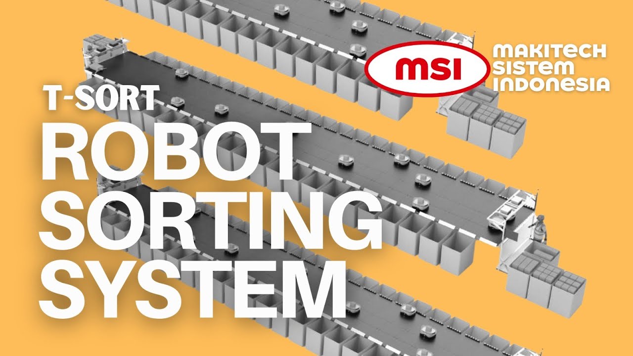 Tsort System MSI T-Sort Robot Sorting System - YouTube