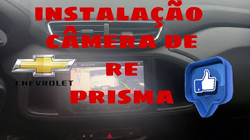 instalação câmera de re Chevrolet prisma / onix  passo a passo...(my link)
