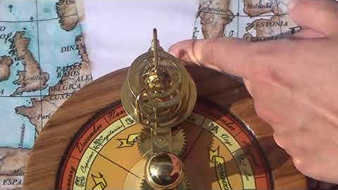 Ferguson paradox orrery in motion. MCPlanetariums