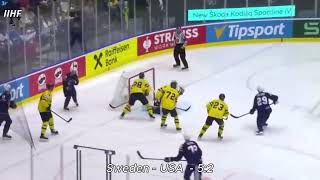 Sweden - USA - 5:2 World Championship 2024 Goal Moments