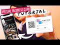 Here's How to Create a Virtual Business Card That Links To Your Portfolio for FREE *EASY TUTORIAL!*