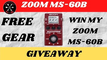 ZOOM MS 60B Giveaway