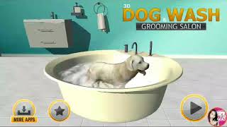 3d dog & wash grooming salon อาบน้ำหมาน้อยผู้น่ารักep.1[wbing w.] screenshot 1