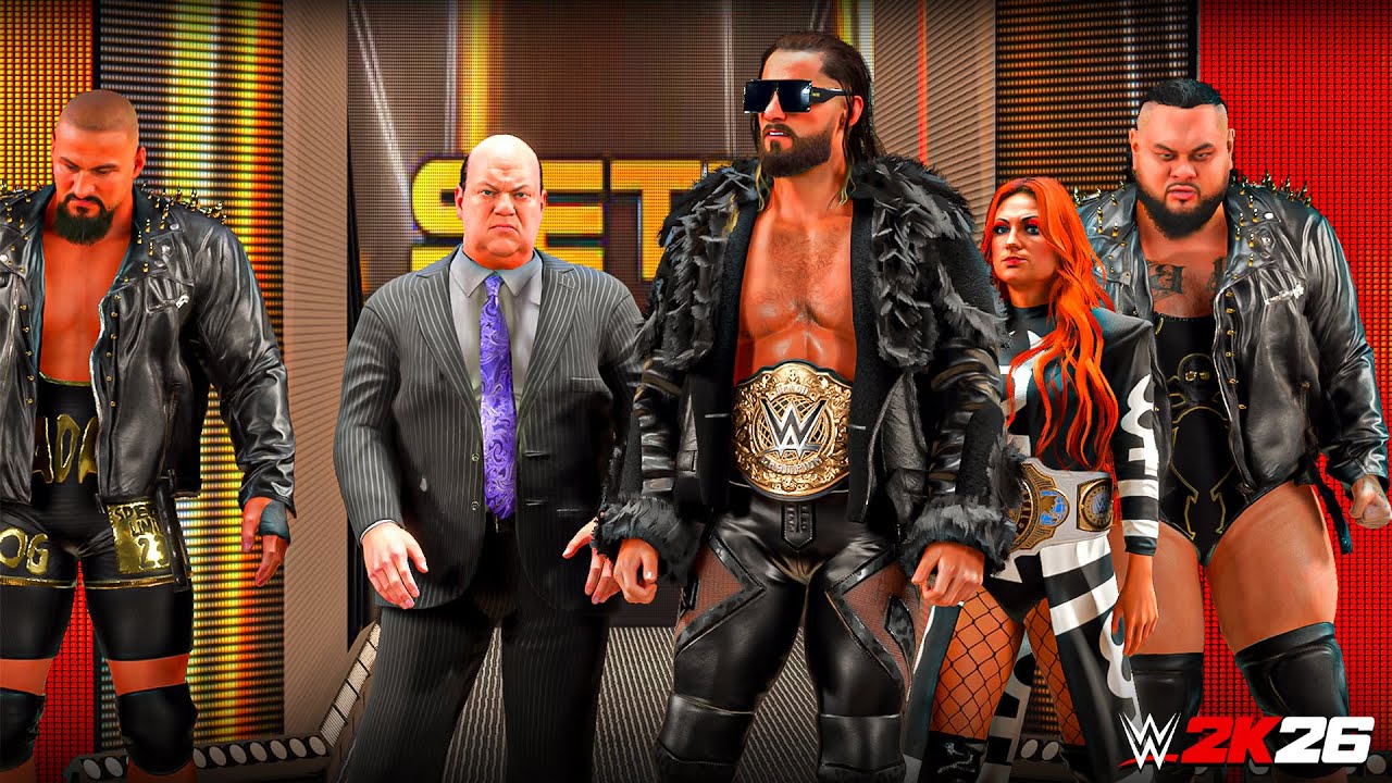 WWE 2K26: Идея выхода Vision 5 Person!