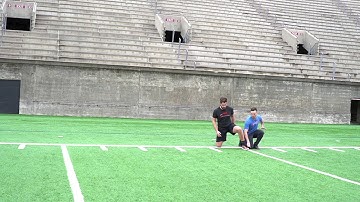 How to Perform the 1/2 Kneel Lateral Start Sprint