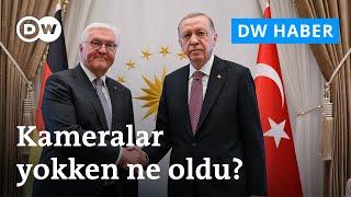 Erdoğan Almanya Cumhurbaşkanıyla | Kapalı kapılar ardında ne oldu?