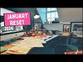 January reset how i spent my time whilst attempting to reset my desk goals  tasks for 2024