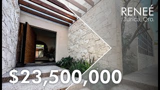 ARQUITECTURA MEXICANA EN CASA MILLONARIA JURICA | CASA RENEÉ | FIVT