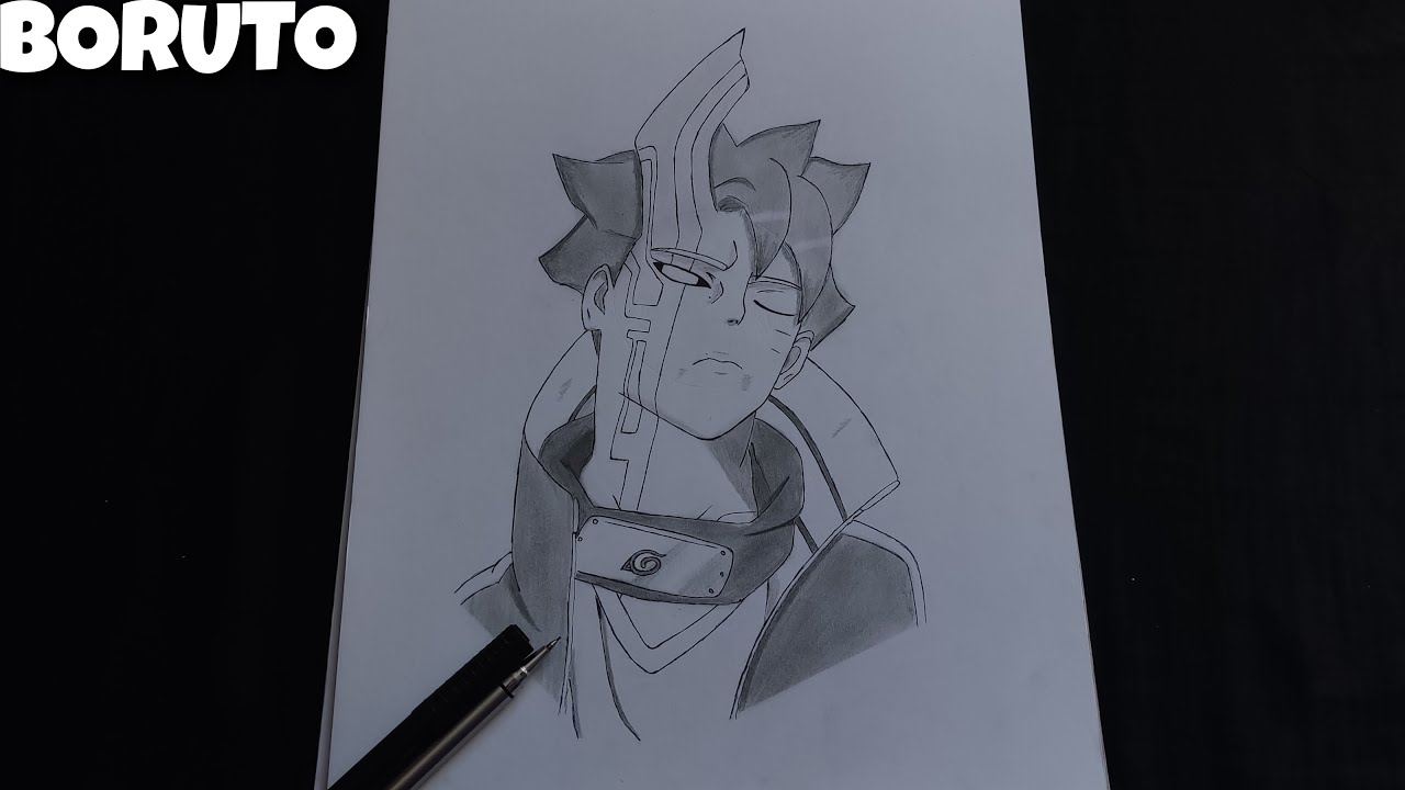 Comment Dessiner Boruto Mode Otsutsuki www.youtube.com