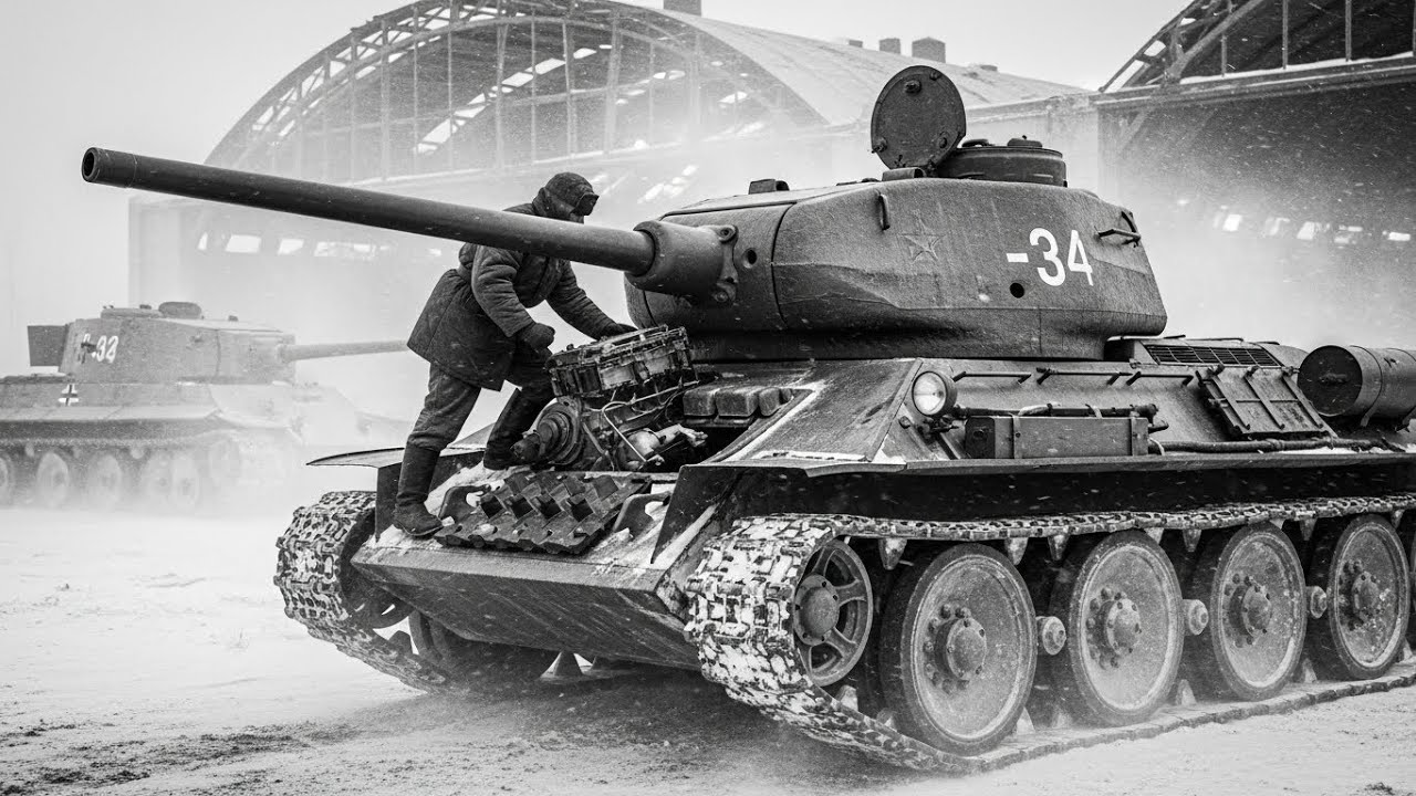 Kako su Rusi popravljali tenkove u zaleđenoj prirodi dok su Nijemcima bili potrebni grijani hangari.