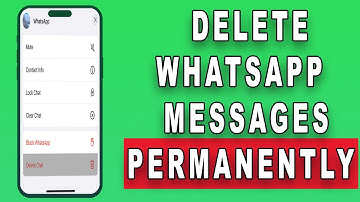 How to delete WhatsApp messages on iPhone permanently