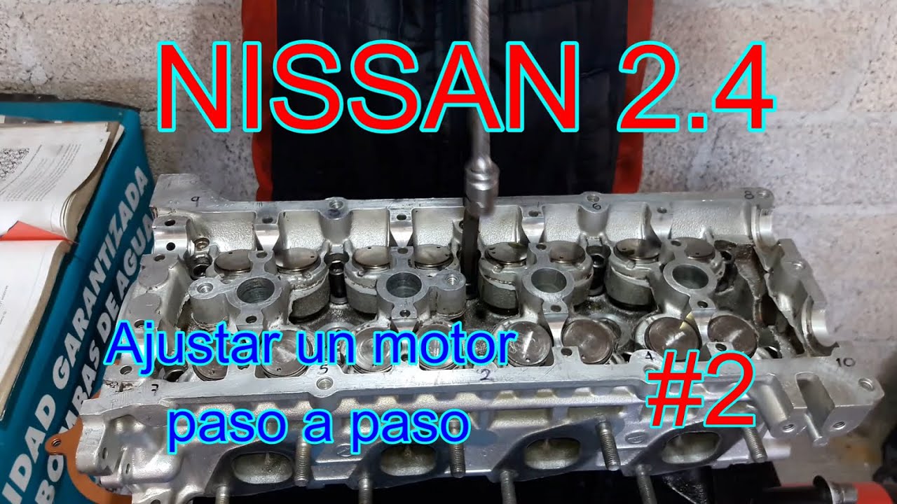 Como ajustar un motor paso a paso NISSAN 2.4 - YouTube