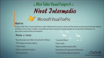 14   VFP II Crear clases visuales y conjunto de formularios   parte 07