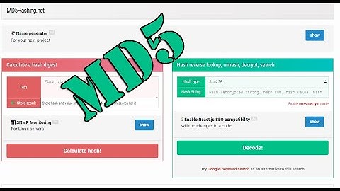Explained ! What is MD5 ? Md5 Decrypt & Encrypt | How does it works !