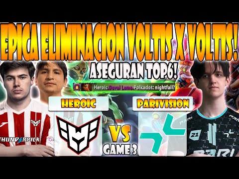 HEROIC VS PARIVISION BO3[GAME 3]ELIMINACIÓN- YUMA, SCOFIELD VS CRYSTALLIS - BLAST SLAM 1 2024 - DOTA