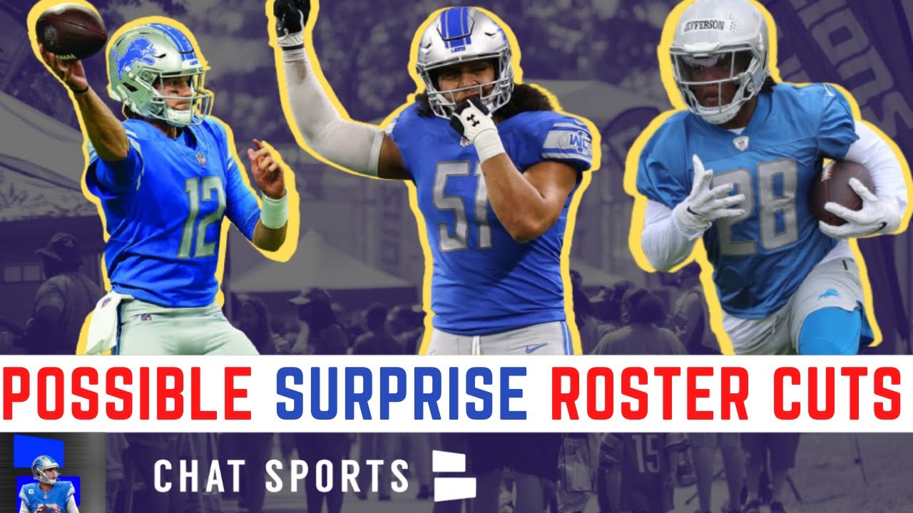 6 Potential Surprise Detroit Lions Cut Candidates Ft. Jahlani Tavai, Jermar Jefferson & Tim Boyle