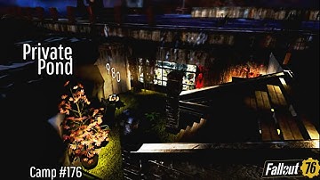 Fallout 76 Camp Build | Private Pond | Clean // Modern // Under a Bridge // Pre-Existing Structure