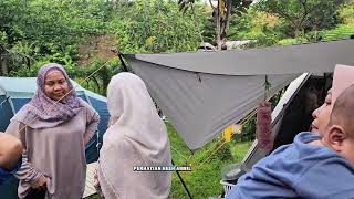 Weekend Terbaik! Camping, BBQ, lalu Main Laut Bareng 🌊🔥#familytime#fypシ#familiyvlog 