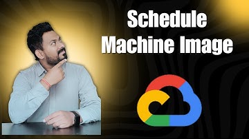 How to schedule Machine Image in GCP