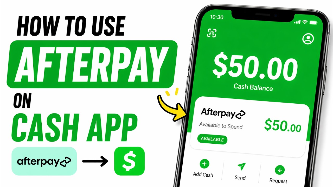 How to USE AFTERPAY on CASH APP Afterpay ... - YouTube