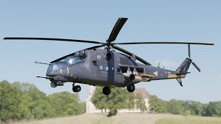 The MI-35 helicopter 3d model created by Awei Jiang screenshot 3