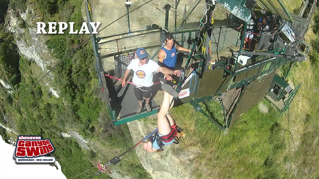 Canyon Swing New Zealand YouTube