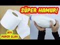 BU HAMURLA HAYALİNİZİN GÖTÜRDÜĞÜ YERE GİDİN! (Kağıt Hamuru Nasıl Yapılır?) How To Make Paper Clay