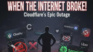 Cloudflare Outage Explained: ChatGPT, X, Perplexity All Down!!!