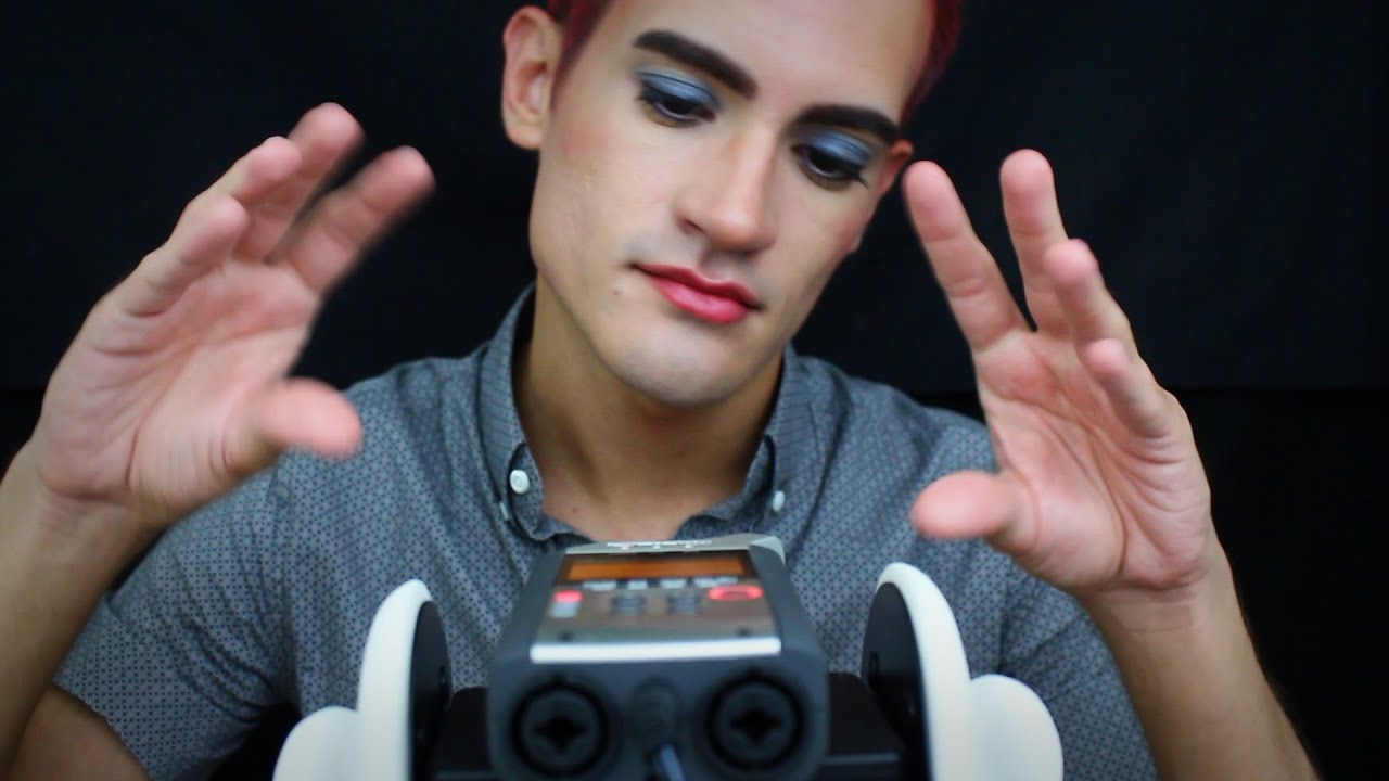 1 HOUR of Inaudible Whispering, Ear Tapping, Finger Rustling (3Dio ASMR)