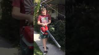 Famous Autism Plays grant using the leaf blower #shorts #autism Net Worth