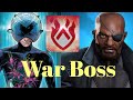 Unboosted Professor X Destroys Tier 1 Nick Fury War Boss