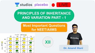 Most Important Questions for NEET/AIIMS- Principles of Inheritance 