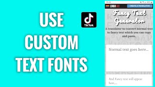 How To Use Custom Text Fonts On TikTok screenshot 4