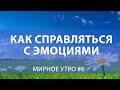 Как справляться с эмоциями // Проект "Мирное утро" #6