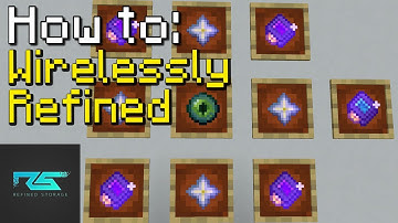 How to: Verfijnde opslag | Draadloos RS-systeem (Minecraft 1.19.2)