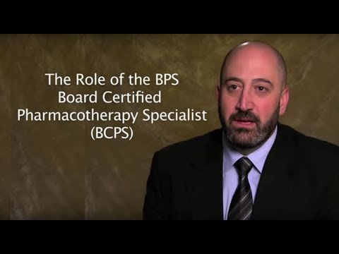 BPS Pharmacotherapy Specialty Profile