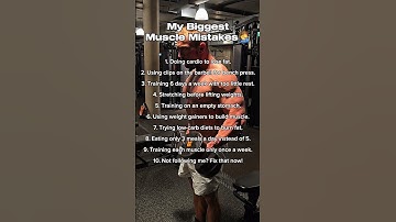Learn From My Mistakes!🤦‍♂️ Follow @lars.langen for daily muscle-gain tips! #gym #fitness #workout
