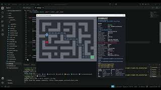 Zombust Game -Artificial Intelligence Lab Project Using A* Search And Alpha-Beta Pruning