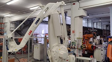 ABB IRB660 Palletizer robot at Eurobots