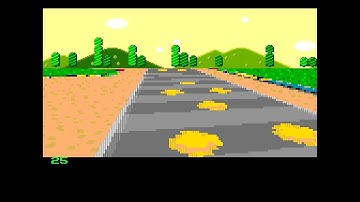 Tech Demo #14 - Mode 7 Demo by Gasega68k Mega Drive [Mega Everdrive Pro] [Mega SG]