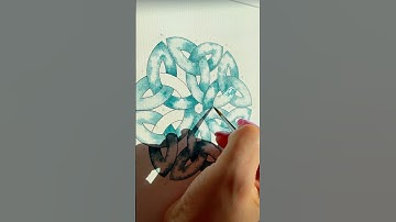 Celtic knot drawing Sacred Geometry