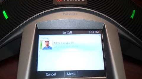 First Impression Review of Polycom CX3000 Conference Phone for Microsoft Lync