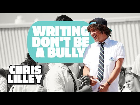 Jonah - Writing Don't Be A Bully