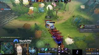 Topson gets ganked by a spacecow