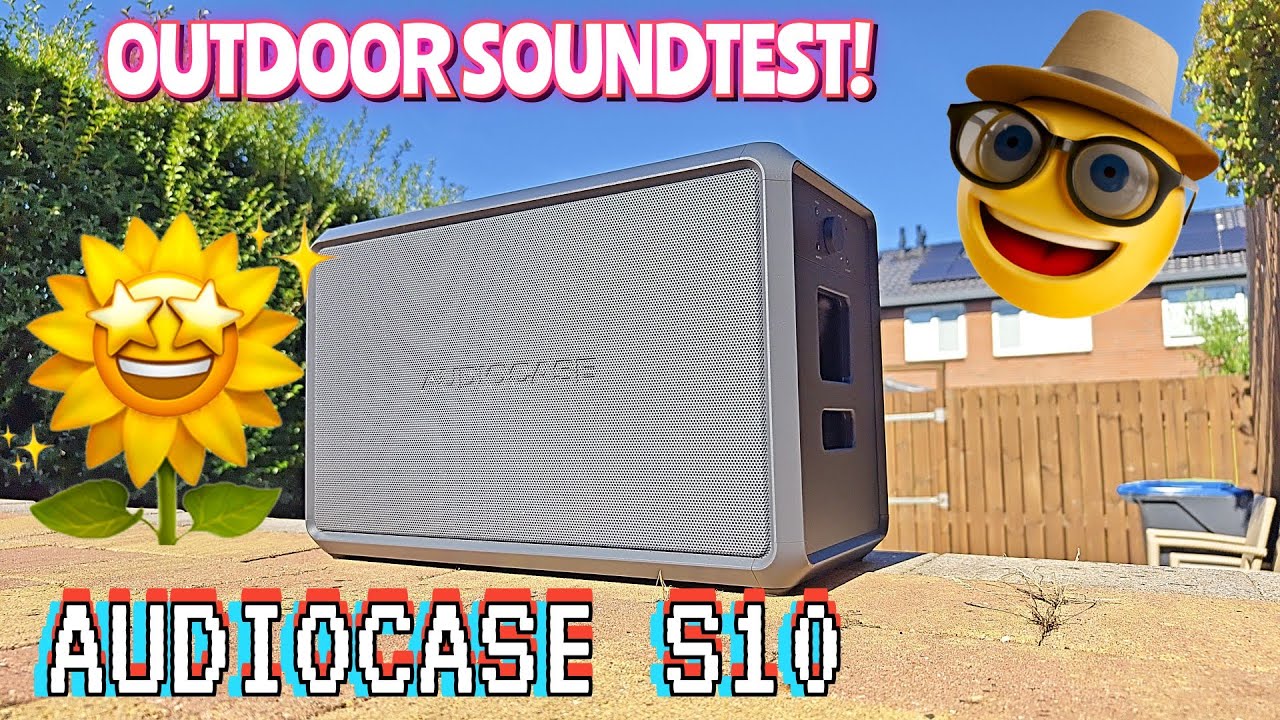 Audiocase S10 "OUTDOOR SOUNDTEST!" - YouTube