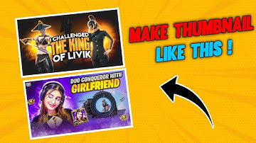 How To Make Thumbnail Like @Star Captain On Android.