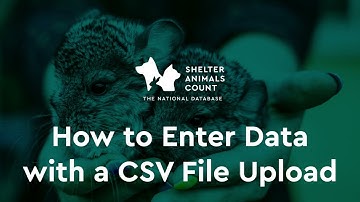 How to Enter Data with a CSV File Upload