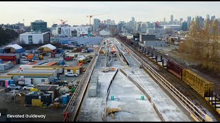 Aerial views of the Broadway Subway Project in Vancouver | ACCIONA
