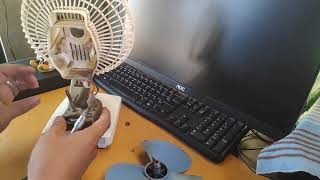Mini Electric Fan From Garbage Ayaw Umikot, Ginamitan Lang Ng Rust Remover Umikot Na